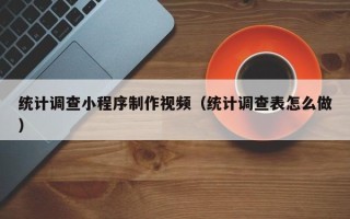 宁德统计调查小程序制作视频（统计调查表怎么做）
